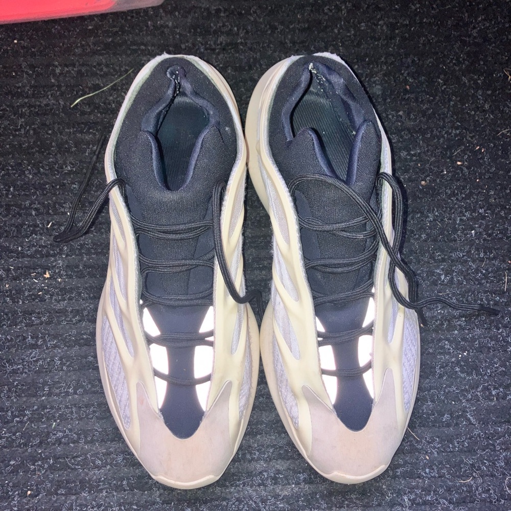 Men's Black and Tan Sneakers